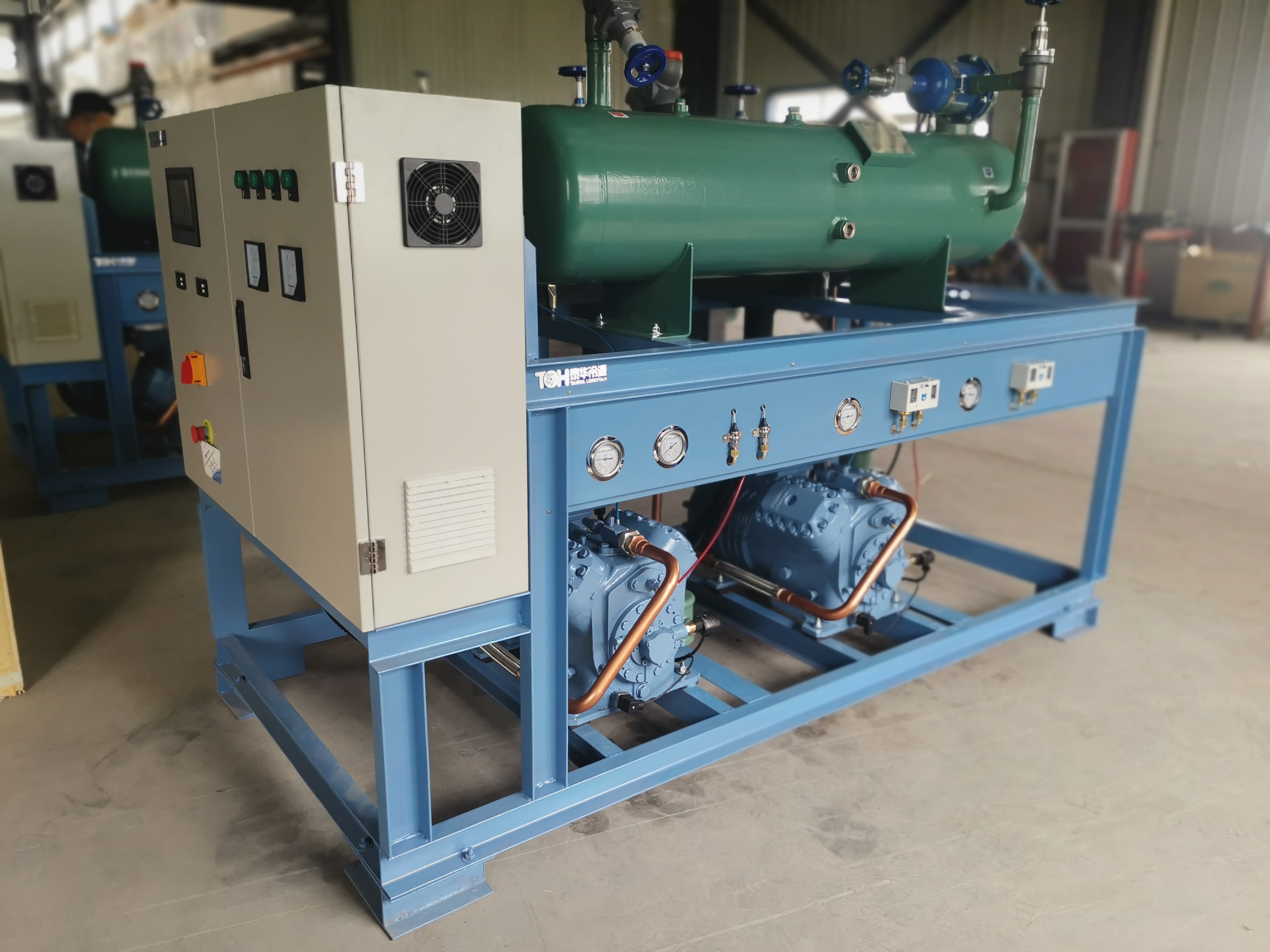 製冷機組活塞並聯 製冷機組活塞並聯